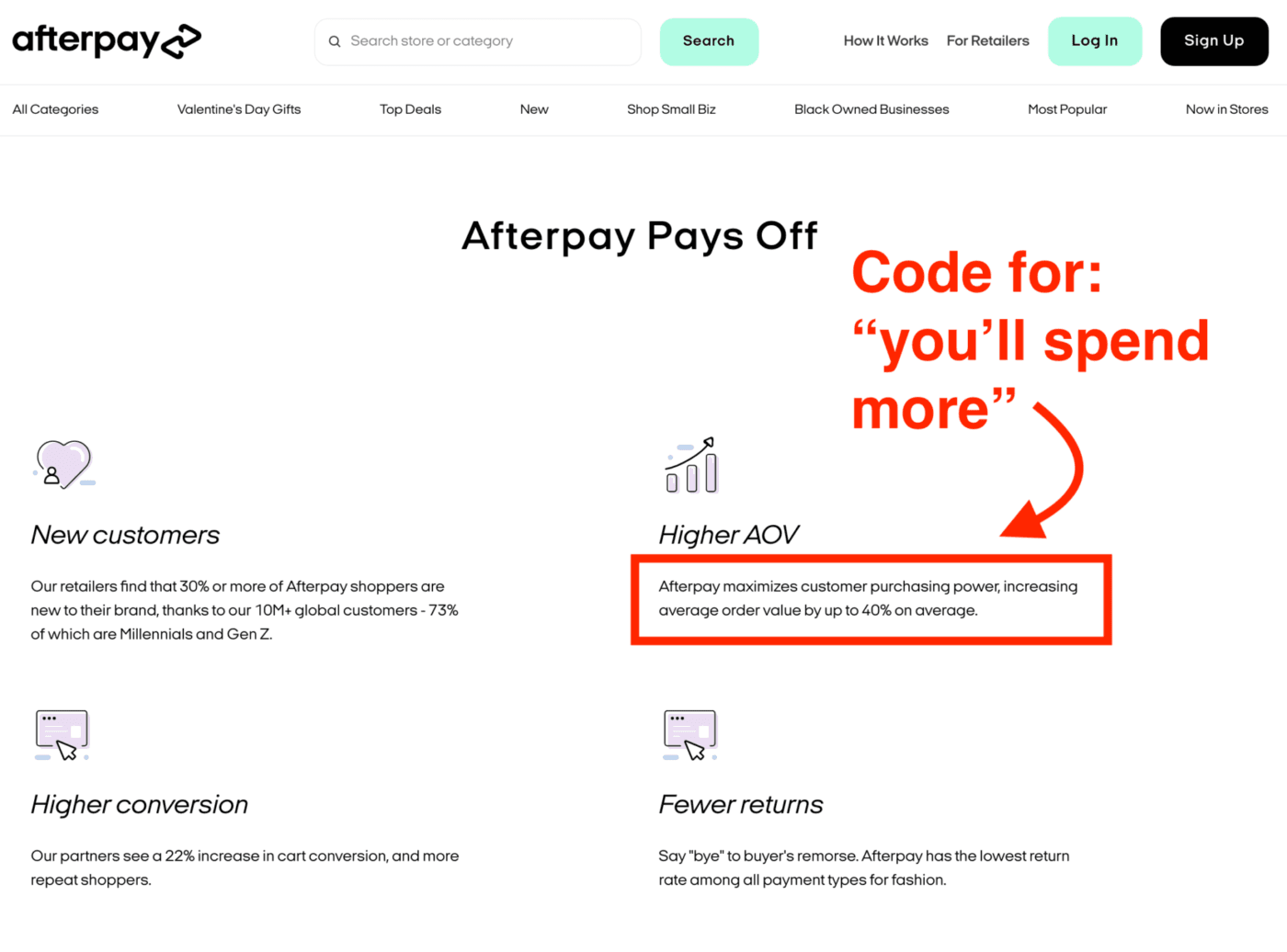 How After Pay Markets Itself To Retailers